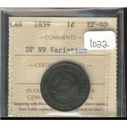 1859 Doubled Punch Narrow 9 Variation  