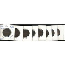 1881H, 1882H, 1896, 1899, 1901, 1902 (2