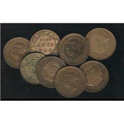 1882H (3), 1899 (2), 1901, 1910 (2), a 