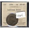 1894  ICCS MS60 Lustrous brown, looks m