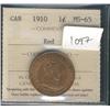 Image 1 : 1910  ICCS MS65 Red, A nice and really 
