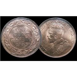 1920 Large  ICCS MS64 red.  A nice exam