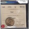Image 1 : 1934  ICCS MS64 Red, 90% red, a nice lo