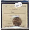 Image 1 : 1935  ICCS MS64 Red  80% red lustre