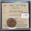 Image 1 : 1944 ICCS MS64 Red/Brown  a nice exampl