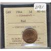 Image 1 : 1944  ICCS MS64 Red,  90% wine red, att