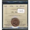 Image 1 : 1954 SF  ICCS MS65  Full Red