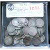 Image 1 : Large lot of 67 Silver five cents.  V