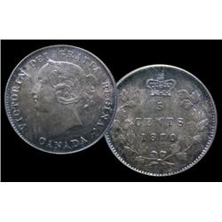 1870 Raised border, PCGS MS-64, nicel