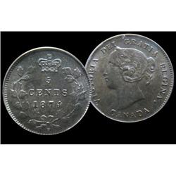 1874H Crosslet 4, PCGS MS-63.  Strong s