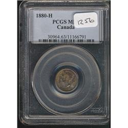 1880H  Obverse # 3  PCGS MS-63, attract
