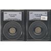 Image 1 : 1897, 1901 both PCGS AU-50, two decent 