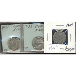 1922 VF-30 (2), 1925 F-15 scrts, lot of