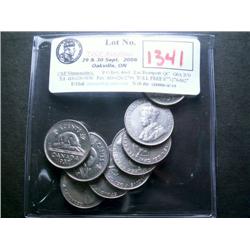 1922 (3), 1928, 1930, 1934, 1937, 1940.