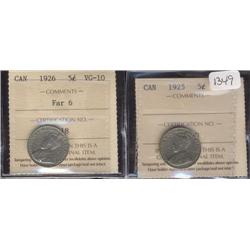 1925 ICCS F-12 1926 Far 6  ICCS VG-10, 