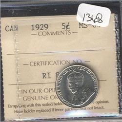 1929  ICCS MS64  A tough date to find i