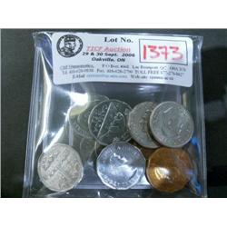 1937 dot, 1940, 1941, 1942 tombac, 1943