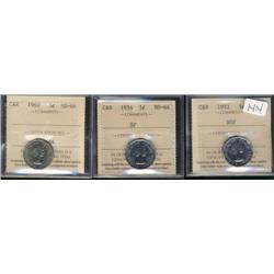 1953 NSF, 1954 SF and 1960 all three pi