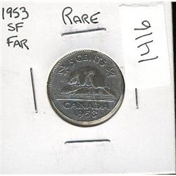 1953 SF, Far MULE  VF-20, tiny marks 