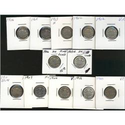 1902 (2), 1903H (2), 1904, 1906 (4), 19