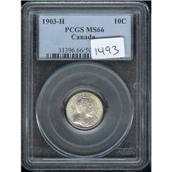 1903H  PCGS  MS66PQ. Totally brilliant 