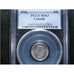 1916  PCGS MS63  Light russet tones ove