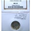 1934  NGC MS63  Russet, gold and olive 