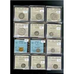 1858  coinage ICCS VF-20, lightly ton