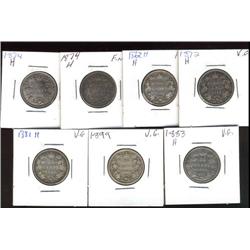 1872H (2), 1874H (2), 1881H, 1883H, 189