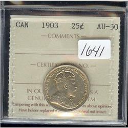 1903 ICCS AU-50, LIGHT GOLDEN TONE, MOS