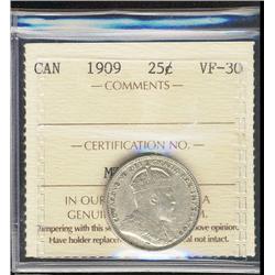 1909  ICCS VF30  mostly brilliant, a ni