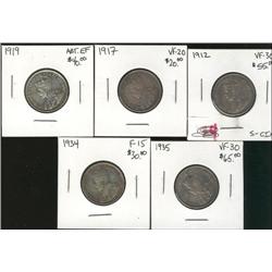 1912 VF-30, 1917 VF-20, 1919 VF-35, 193