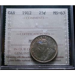 1912  ICCS MS63  Gold and russet tones 