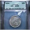 1934  ICG AU55  mostly brilliant with s