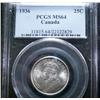 1936  PCGS MS64  Full blast white.  Att