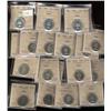 Large lot of twenty one ICCS MS63 CAMEO