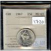 1967 ICCS MS-65PQ , fully struck with s