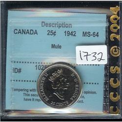 2000 MAP MULE CCCS MS-64  Popular var