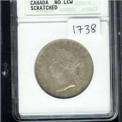 VERY RARE NO LCW EXAMPLE!! 1870 No LC