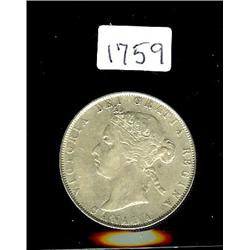 1890H Obverse 4,  about VF,brilliant, k