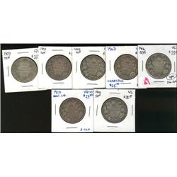 1906 VG-8, 1907 VG-8, 1908 abt.VG-7, 19