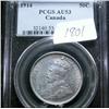 Image 1 : 1914  PCGS AU53  brilliant with some lu