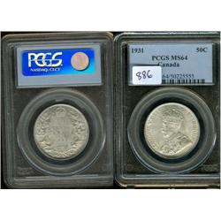 1931  PCGS MS64  Mostly brilliant, Popu