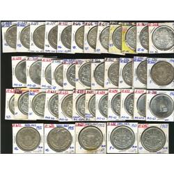 1937, 1944, 1946, 1947 CR (2), 1949 (6)