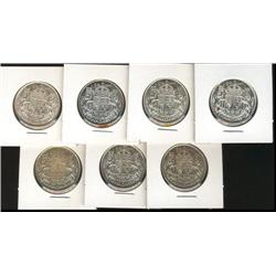 1940, 1943, 1944, 1945, 1946, 1950, 195