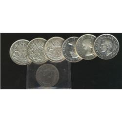 Lot of 7 different varieties.  1947CR