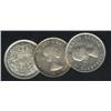 Image 1 : 1953 LDSF, 1954, 1955, three nice coins
