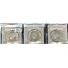 1935 ICCS MS64, lot of three pieces, so