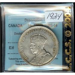 1935  CCCS MS64  Doubling on Indian & 