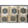 Image 1 : Lot of six ICCS Proof-like graded silve